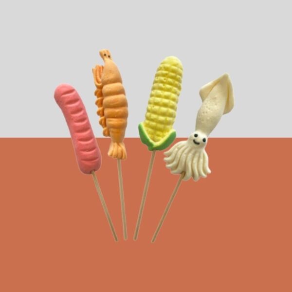 BBQ Mallow Skewers 120g x18