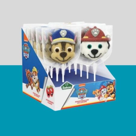 Paw Patrol Mallow Lollipop 45g x12