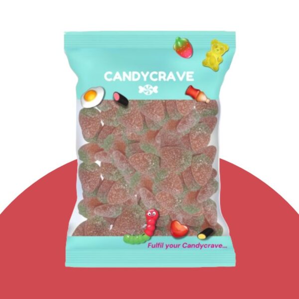 Candycrave Super Value Fizzy Strawberries 1kg