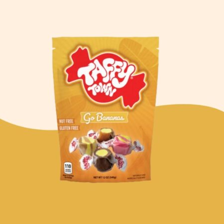 Taffy Town Go Bananas Pouch 340g x8