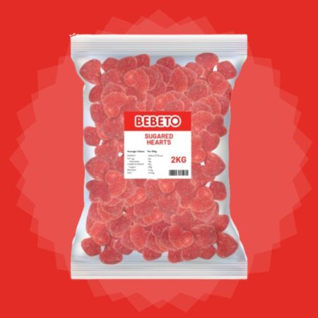 Bebeto Sugared Hearts 2kg