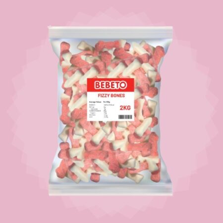 Bebeto Sour Fizzy Bones 2kg