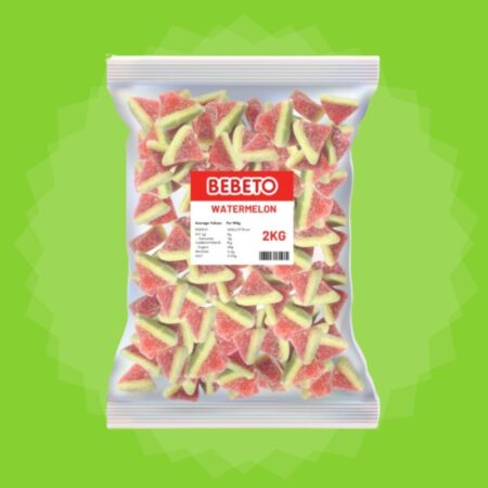 Bebeto Sour Fizzy Watermelons 2kg