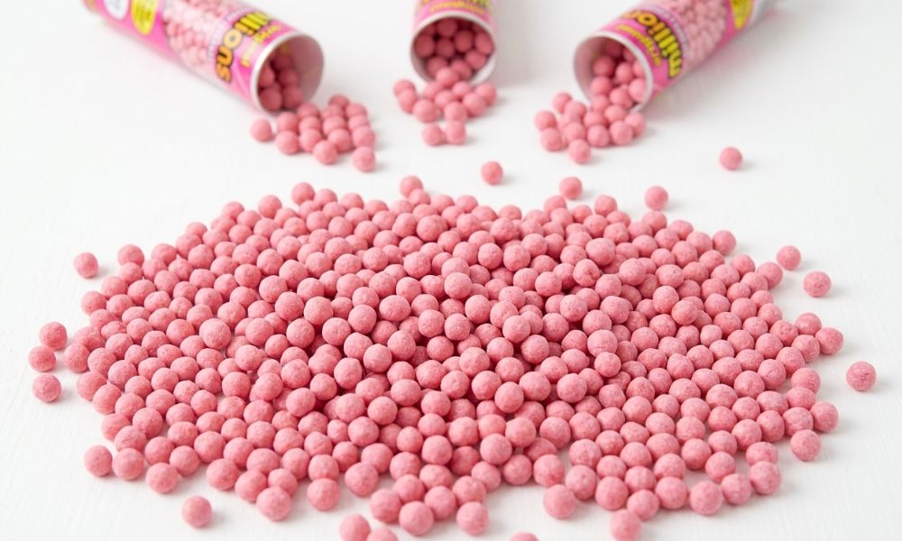 millions strawberry sweets