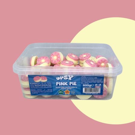 Opsy Pink & White Pies Tub 600g