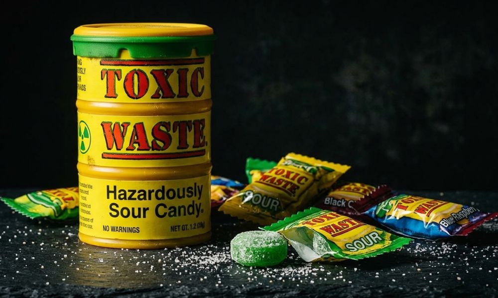 toxic waste drum