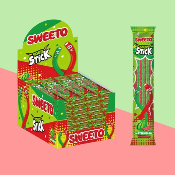 Sweeto Soursticks Watermelon 30g x24