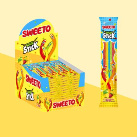 Sweeto Soursticks Mixed Fruit 30g x24