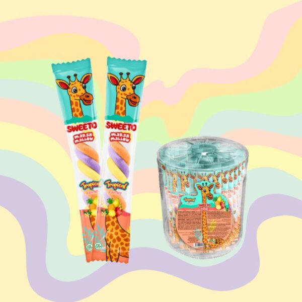Sweeto Marshmallow Tropical Twister 20g x36