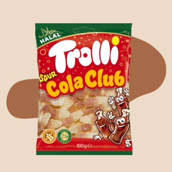 Trolli Fizzy Cola Bottles 100g x12