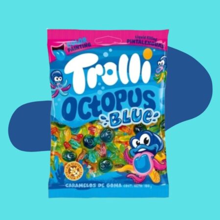 Trolli Octopus Blue 100g x12