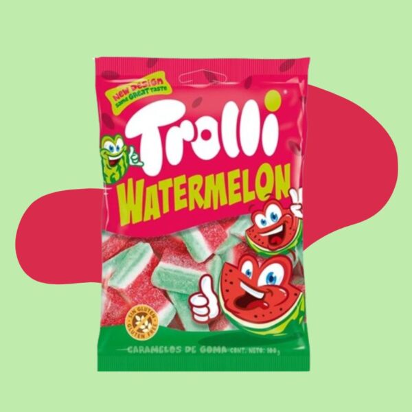 Trolli Sour Watermelon Slices 100g x12