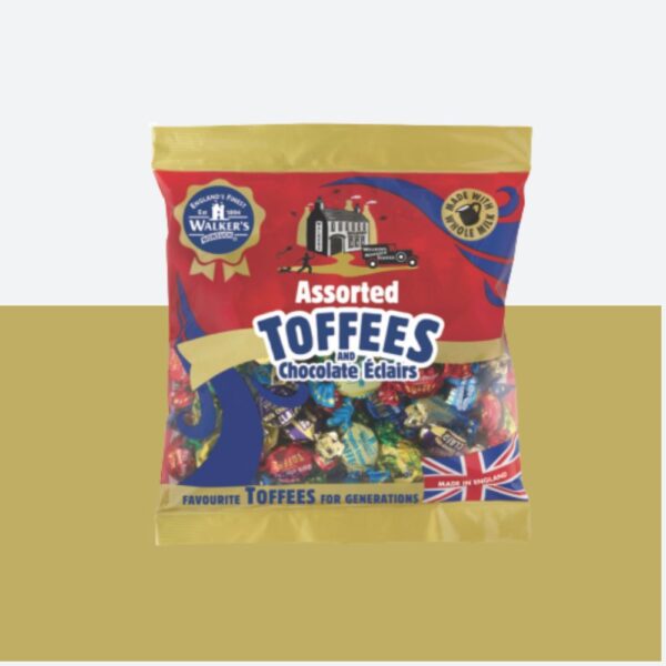 Walkers Assorted Toffees and Eclairs 400g