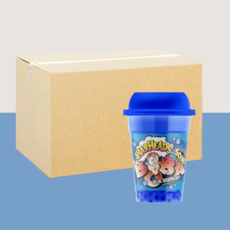 Warheads Boba Blue Raspberry Bubble Tea 400ml x28