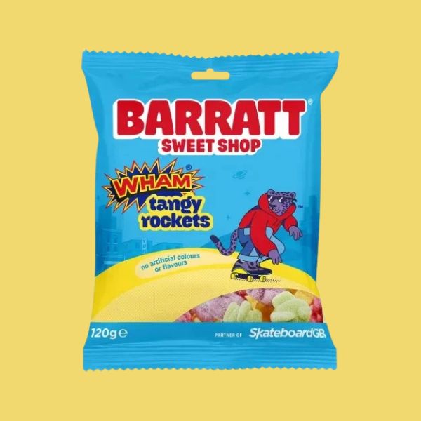 Barratt Wham Tangy Rockets 120g x12