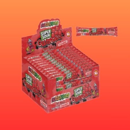 Zed Candy Screamers Strawberry 10 ball Gumball x24