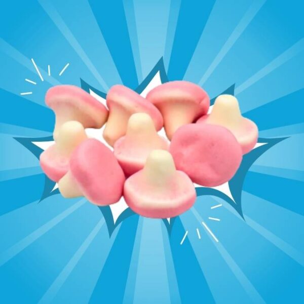 Dulceplus Pink and White Mushrooms 1kg