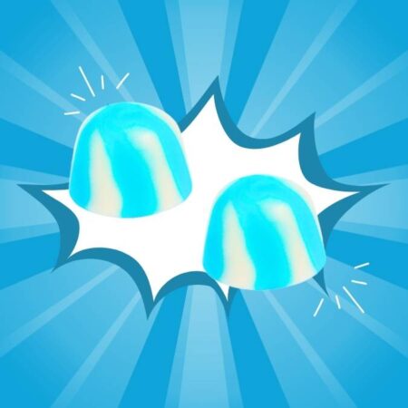 Dulceplus Blue Twist Kisses 1kg