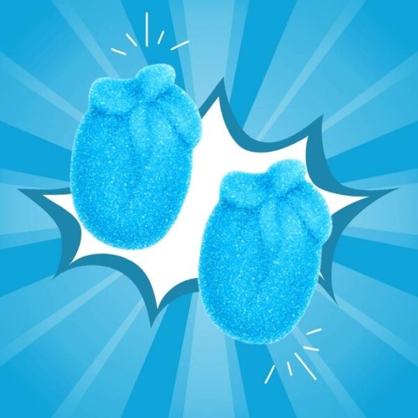 Dulceplus Foam Blue Raspberry 1kg