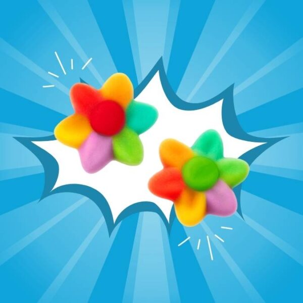 Dulceplus Jelly Multicolour Flowers 1kg