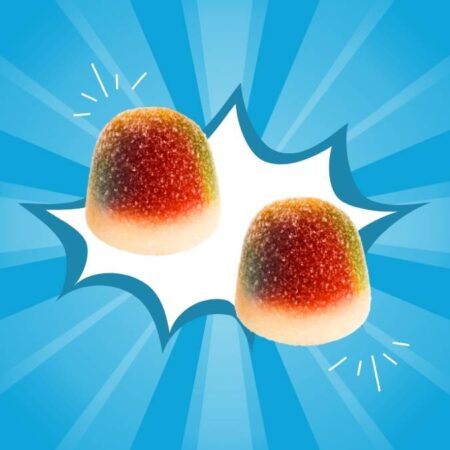 Dulceplus Fizzy Multicolour Kisses 1kg