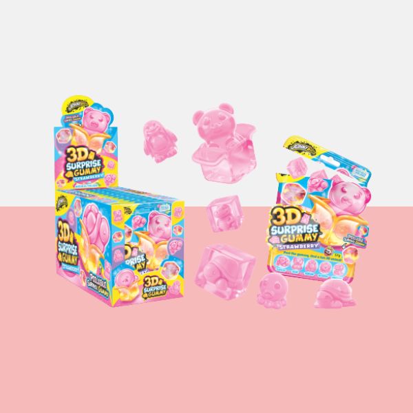 3D Suprise Gummy Bag 57g x12