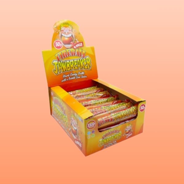 Zed Candy Fireball 6 ball Jawbreaker x24