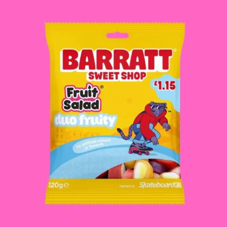 Barratt Fruit Salad Duo Fruity 120g x12