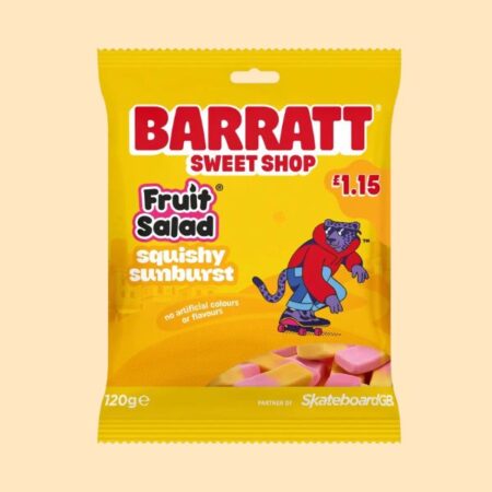 Barratt Fruit Salad Squishy Sunburst 120g x12