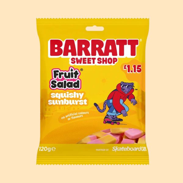 Barratt Fruit Salad Squishy Sunburst 120g x12