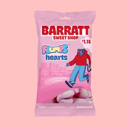 Barratt Flump Hearts 130g x12