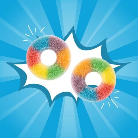 Dulceplus Fizzy Multicolour Ring 1kg