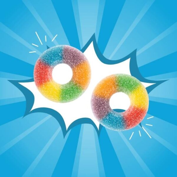 Dulceplus Fizzy Multicolour Ring 1kg