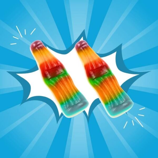 Dulceplus Jelly Multicolour Bottle 1kg