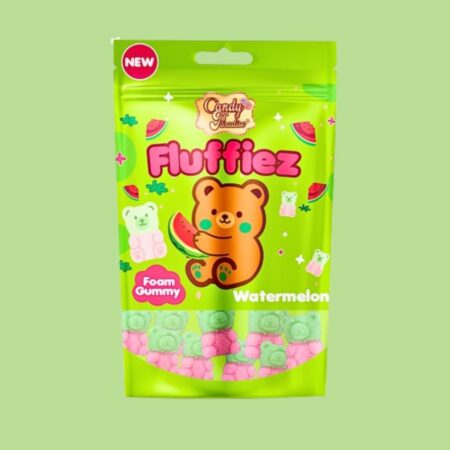Fluffiez Watermelon Foam Gummies 100g x12