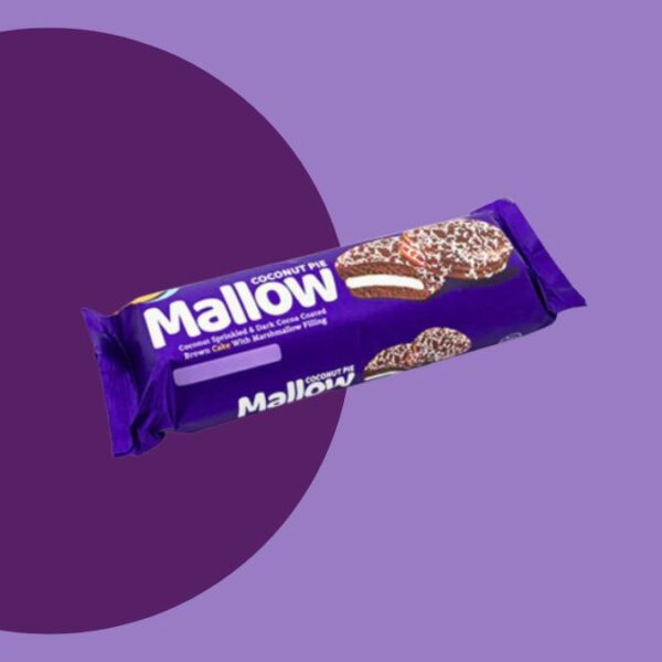 Mallow Pie Cake with Coconut & Marshmallow 184g x12