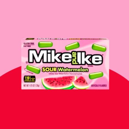 Mike & Ike Sour Watermelon 120g x12
