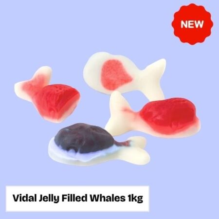 Vidal Jelly Filled Whales 1kg