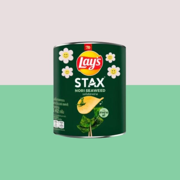 Lays Stax Nori Seaweed 42g x6