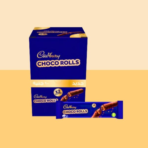 Cadbury Choco Wafer Rolls 22g x12
