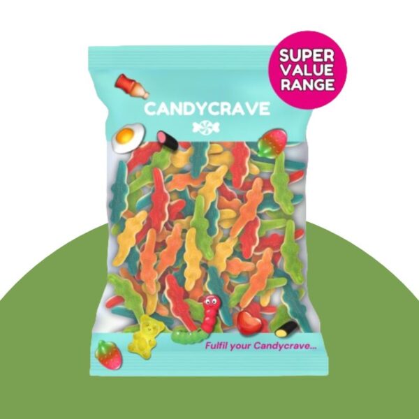 Candycrave Multicoloured Crocodiles 1kg