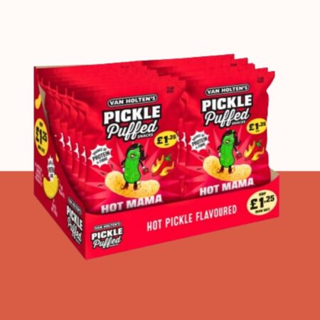 Van Holtens Hot Mama Pickle Puffs 50g x14