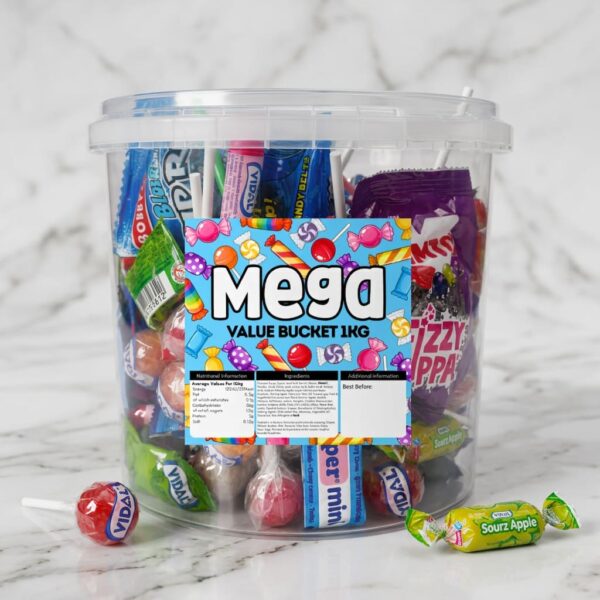 Mega Value Sweet Bucket 1kg