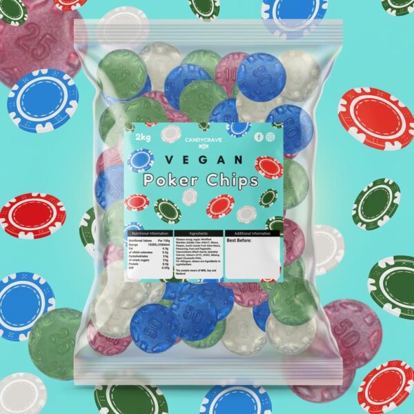 Candycrave Vegan Poker Chips 2kg