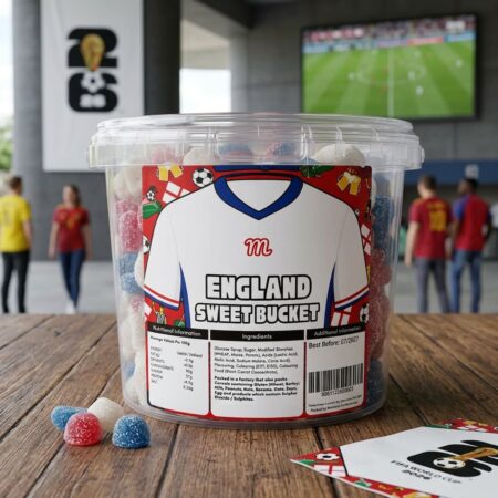 England Football Mix 1kg Bucket