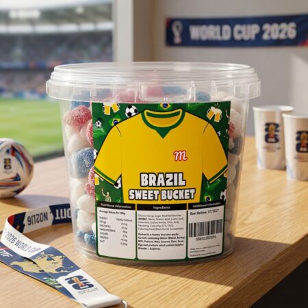 Brazil Football Mix 1kg Bucket