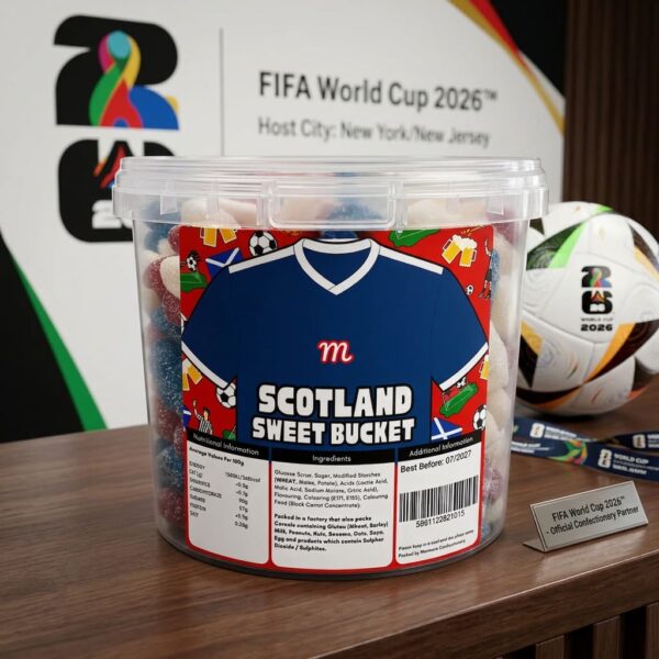 Scotland Football Mix 1kg Bucket